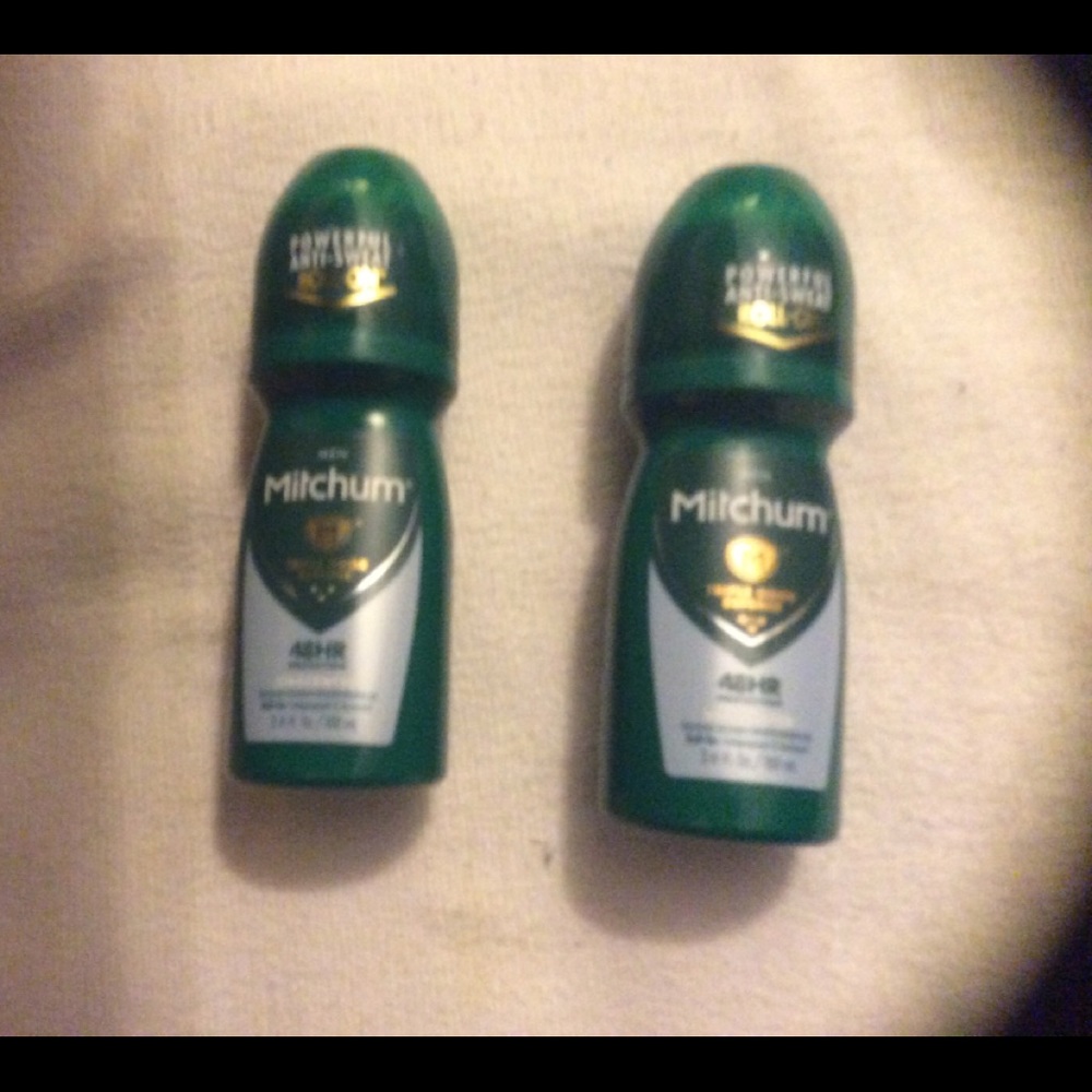 Two Mitchum Roll On Deodorant